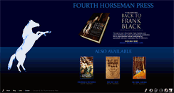Desktop Screenshot of fourthhorsemanpress.com