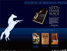 Tablet Screenshot of fourthhorsemanpress.com